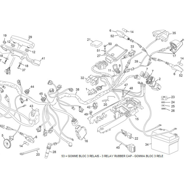 REAR TURN LIGHT LEFT RIGHT DOT