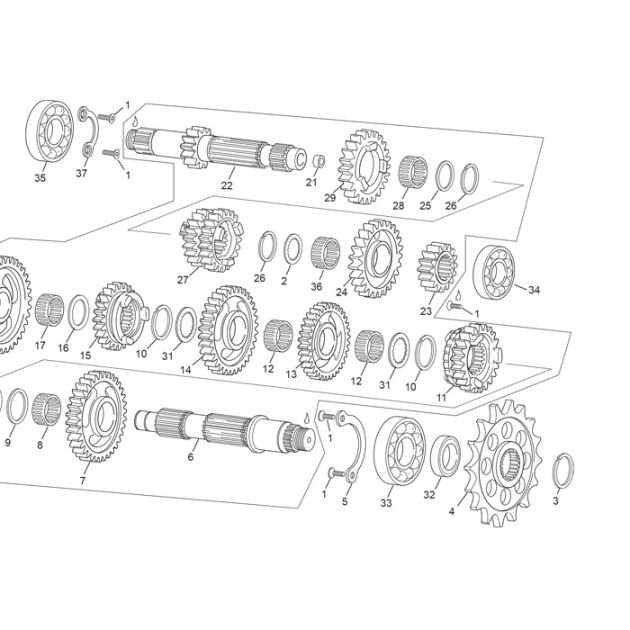 CHAIN SPROCKET 13T 459
