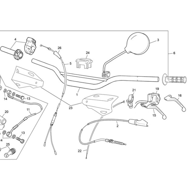 FOAM HANDLEBAR END 07