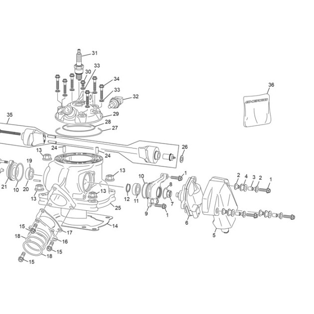 CYLINDER 125 2 ST SE EFI 2025