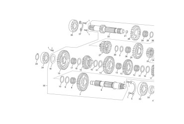 GEAR BOX ASSY 125 SE 2026 SEEGER