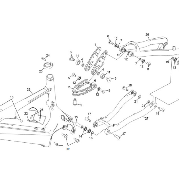 LINKAGE LEVER BOLT