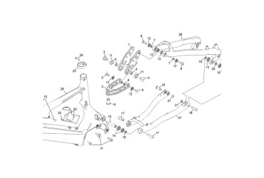 SEAT STAY MAIN PIVOT SPACER