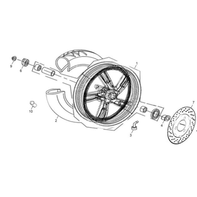 TIRE 120/70-12