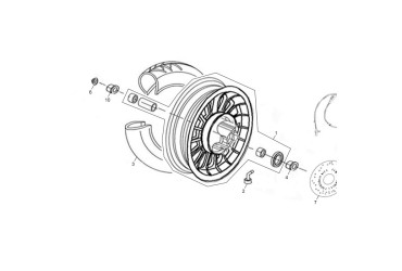 NUT U FLANGE 12MM