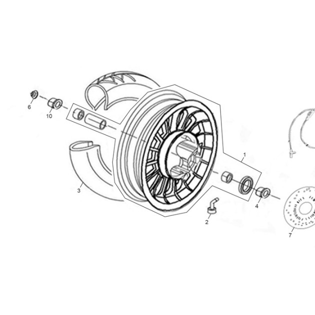NUT U FLANGE 12MM