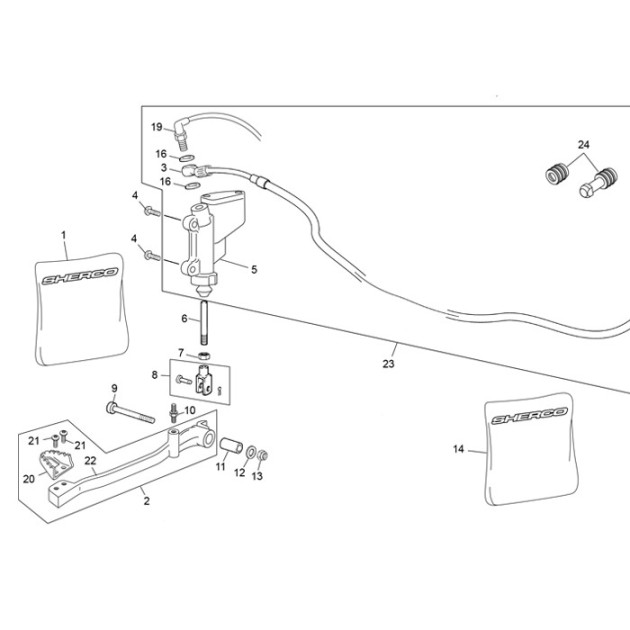 BRAKE ELECTRIC CONTACT