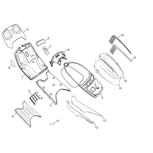 FUEL TANK BUCKLE