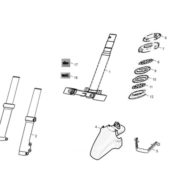 DISC BRAKE PIPELINE CLAMP