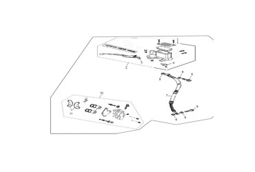 REAR DISC BRAKE PUMP BRAKE PAD