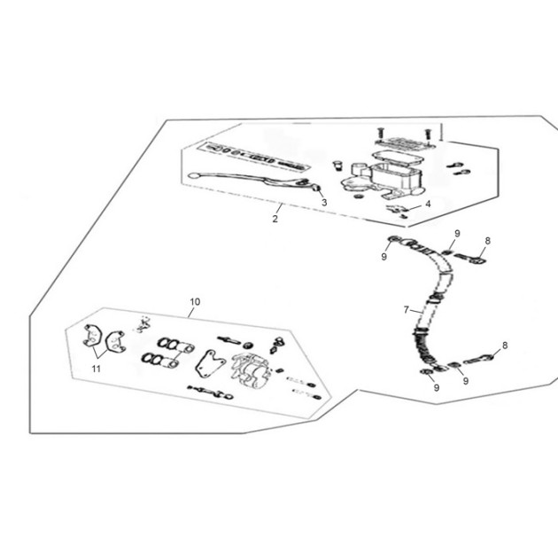 REAR DISC BRAKE PUMP
