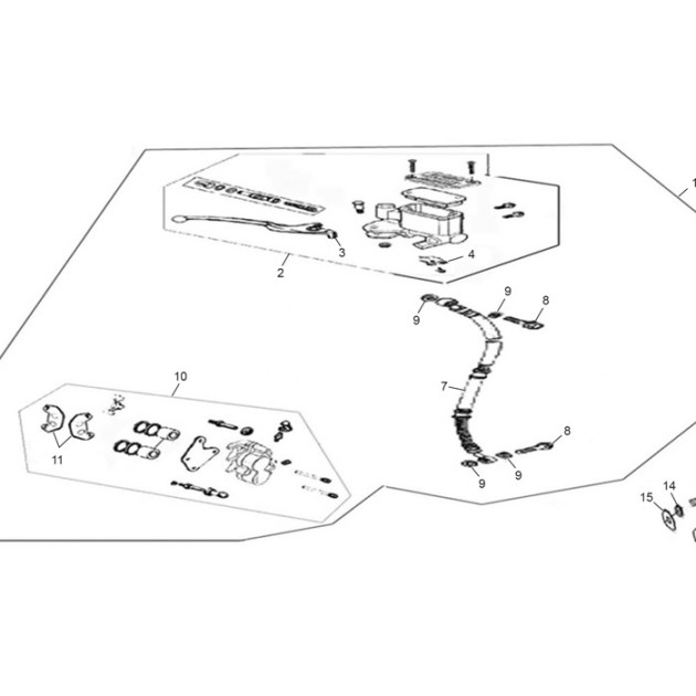 SUB HARNESS SET RR M/C
