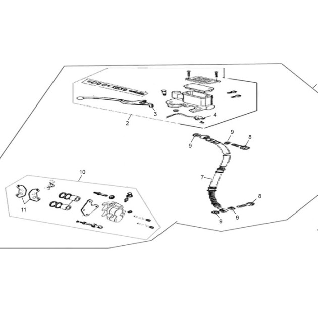 SUB HARNESS SET FR M/C