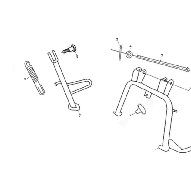 SIDE STAND COMP