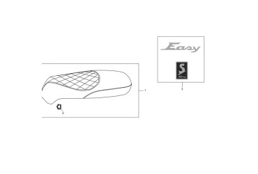 SEAT CUSHION (INCLUDING SEAT CUSHION ROCKER SHAFT)