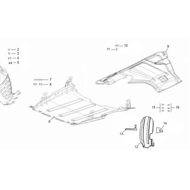 FRAME REAR FENDER