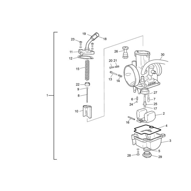 SPRING CARBURETOR 82 X 12,8 SPS