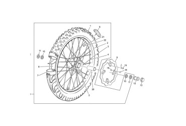 COMPLETE HUB END/SM 450