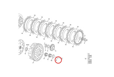 WASHER CONIQUE 20/21/32/1.2 BN1225