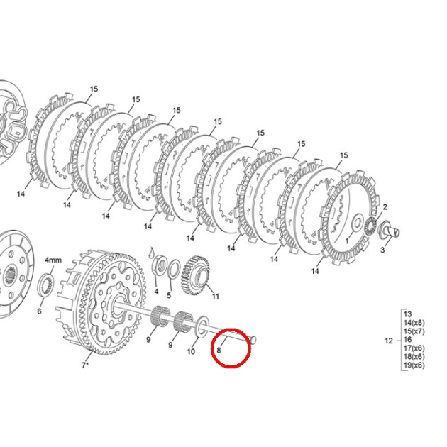 WASHER CONIQUE 20/21/32/1.2 BN1225