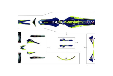 KIT STICKERS PROTECTION ST 26