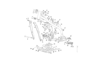 FRONT RIGHT FRAME PLATE BLACK/GREY