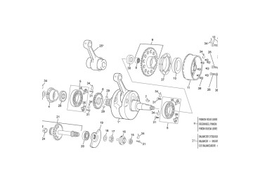 ECROU M14/100 DE MASSE D EQUILIBRAGE 250 END