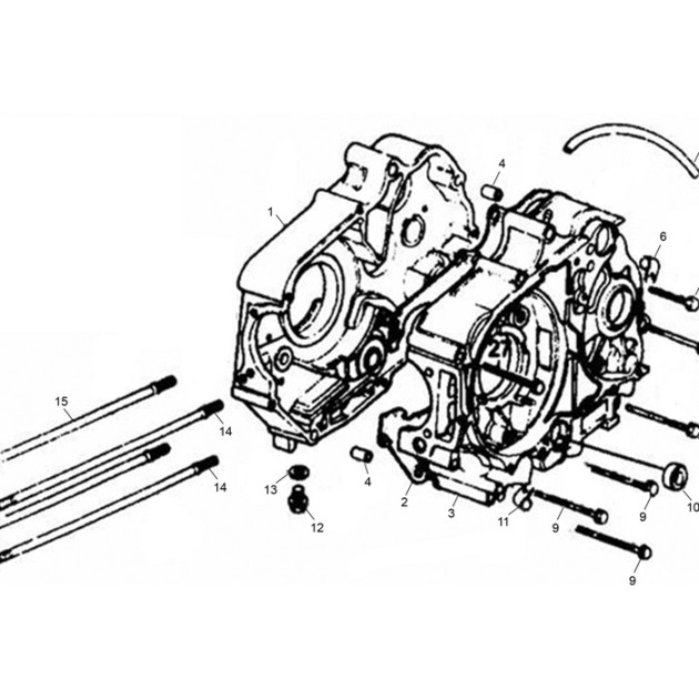 RIGHT CRANKCASE COMPONENT