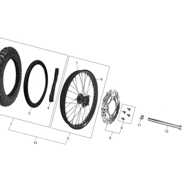 FRONT WHEEL