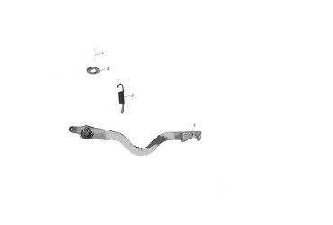 FOOT BRAKE LEVER