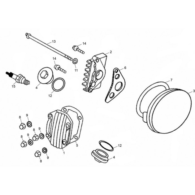 CYLINDER HEAD COVER GASKET