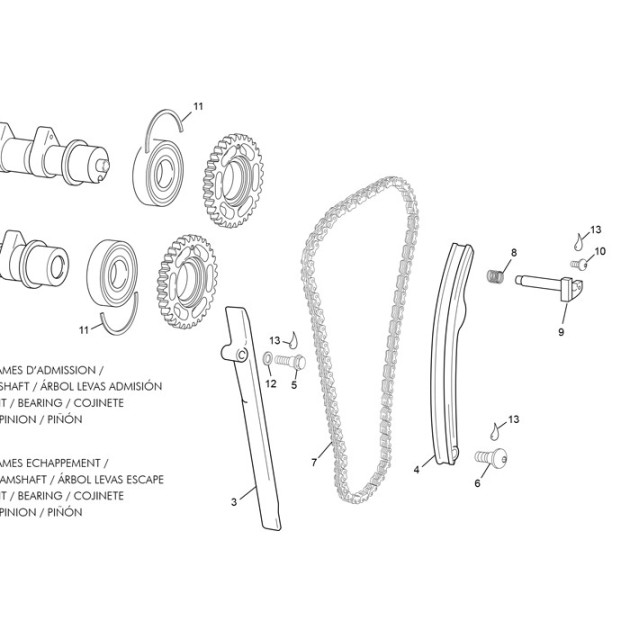 CHAIN GUIDE 250 END