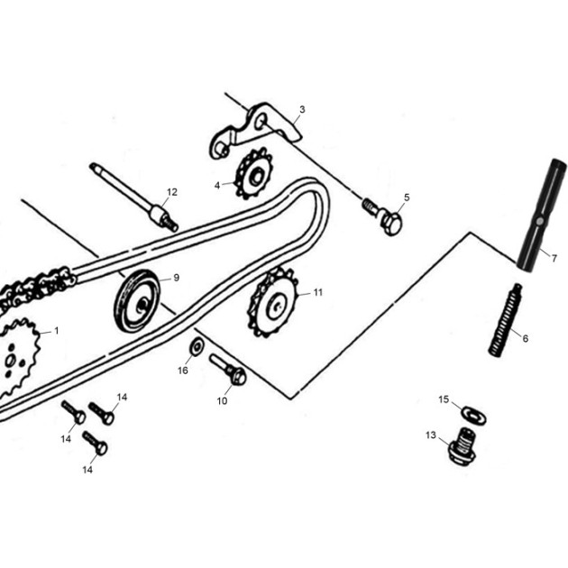 TENSIONING ROLLER