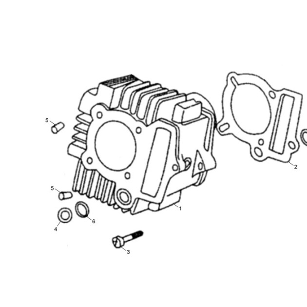 CONNECTING BOLT, 'M6×20