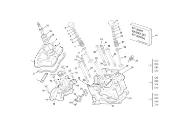 EXAUST VALVES 250 END