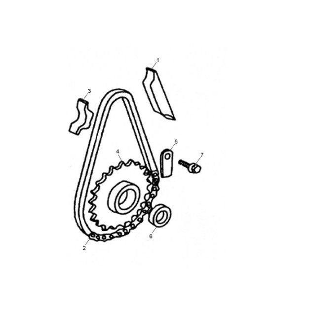 STARTING SPROCKET COMPONENT