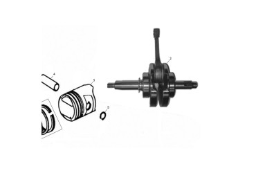 C-SHAPED RETAINING RING , PISTON PIN