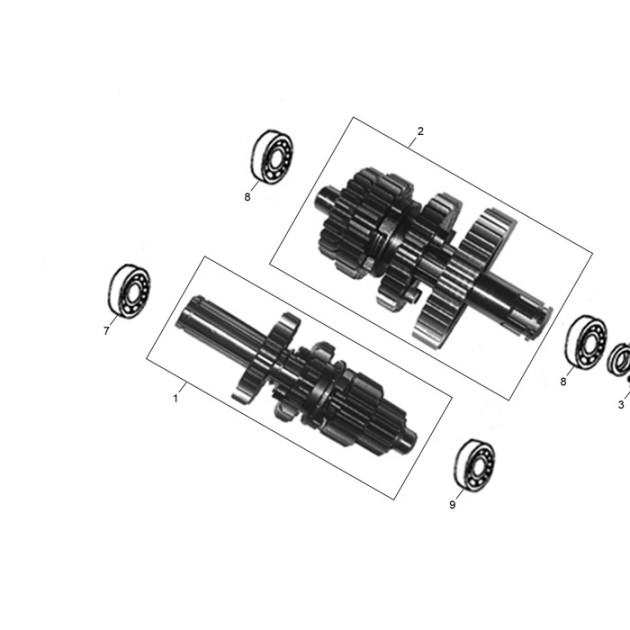 MAIN SHAFT ASSEMBLY