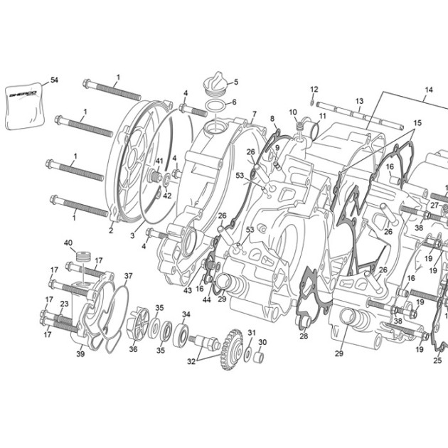WATER PUMP ROTOR 250 END