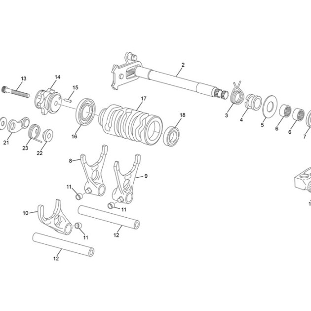 ROLLER FORK 450 END