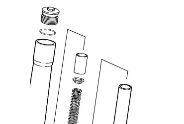 FORK PAIOLI COMP 37 USD  50/125 END