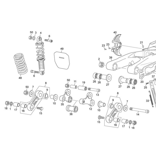 FORK SPING REAR SHORK TRIAL 7.2Kg/m.m.