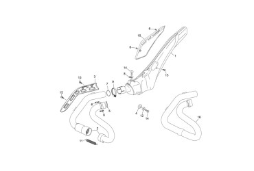 EXHAUST GASKET END 250