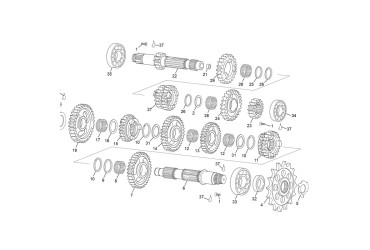 GEAR 3TH Z28 250 END