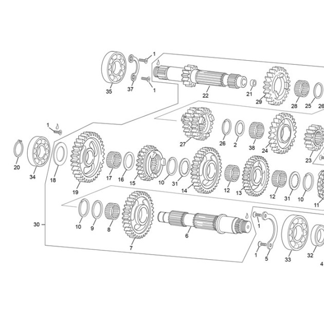 NEEDEL BEARING K18 250 END SEE 3366