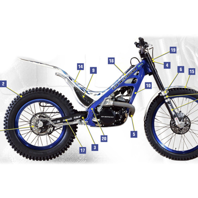 MUDGUARD BACK STICKER ACADEMY 08 2T