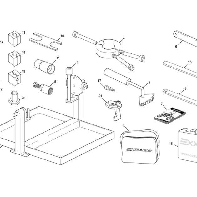 SUPPORT TOOL 450 OBSOLETTE VOIR R455