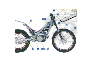 FRAME PROTECTOR  STICKER PAIR 10th AN