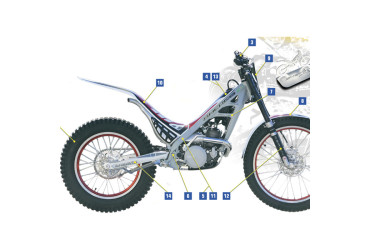 MUDGUARD BACK STICKER10th AN