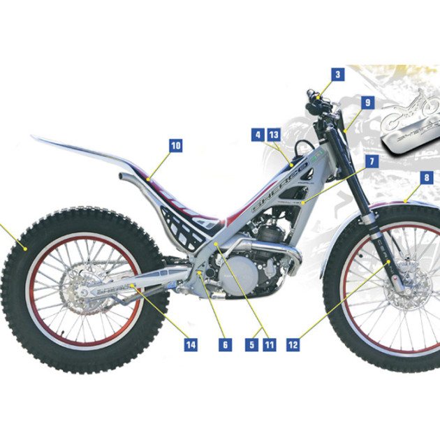 MUDGUARD BACK STICKER10th AN